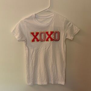 Kids White XOXO T-Shirt